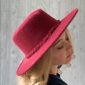 Wine Red Bolero Hat